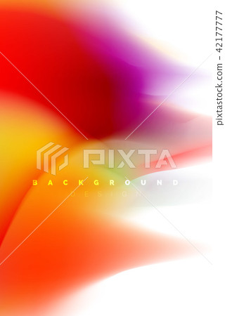 Holographic paint explosion design, fluid colors flow, colorful storm. Liquid mixing colours motion Holographic paint explosion design, fluid colors flow, colorful storm. Liquid mixing colours motion 42177777