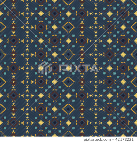 Geometric ethnic seamless pattern. 42178221
