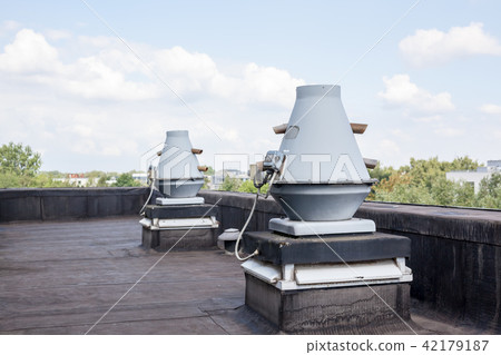 air ducts on the roof 42179187
