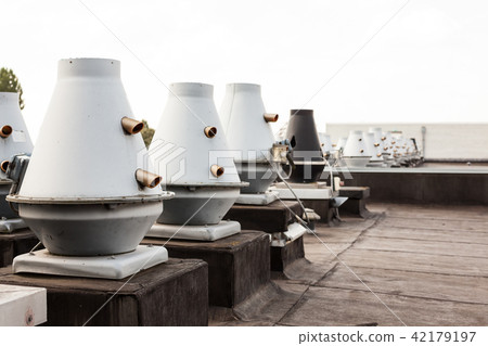 air ducts on the roof 42179197