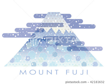 富士圖冬季版 42181632