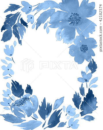 Watercolor loose flowers Watercolor loose flowers 42182574