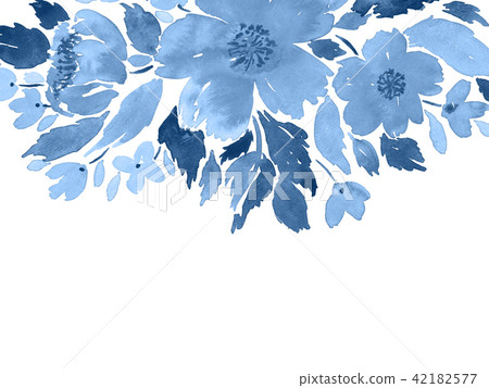 Watercolor loose flowers Watercolor loose flowers 42182577