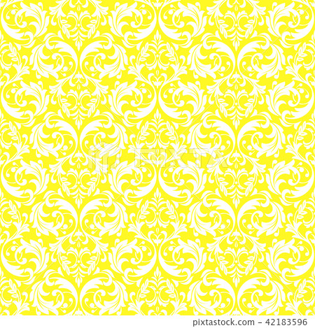 Wallpaper in the style of Baroque. Seamless vector 42183596