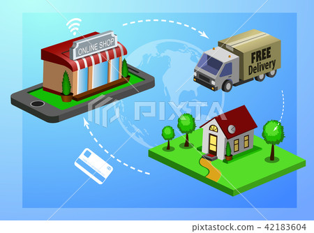 Mobile shopping e-commerce 42183604