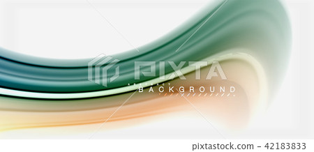 Rainbow fluid colors abstract background twisted liquid design, colorful marble or plastic wavy Rainbow fluid colors abstract background twisted liquid design, colorful marble or plastic wavy 42183833