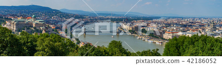 Panorama of  Budapest 42186052