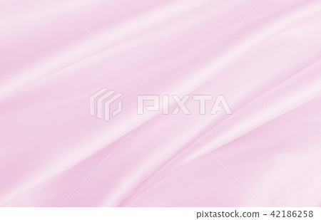 Smooth elegant pink silk or satin texture  42186258