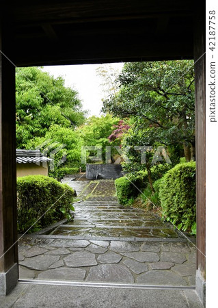 Kinkitsuki of rain Castle Town samurai house 42187758