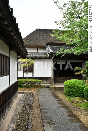 Kinkitsuki of rain Castle Town samurai house 42187772