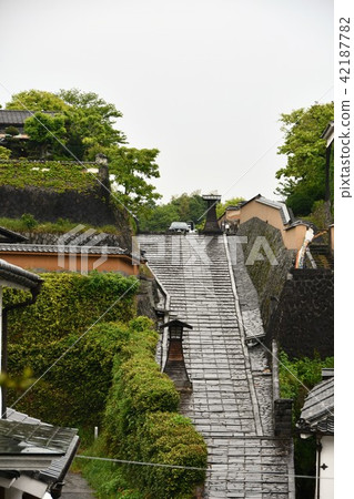 Kinkitsuki of rain Castle Town samurai house Kinkitsuki of rain Castle Town samurai house 42187782