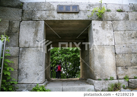 首爾，韓國，北漢山 42189219