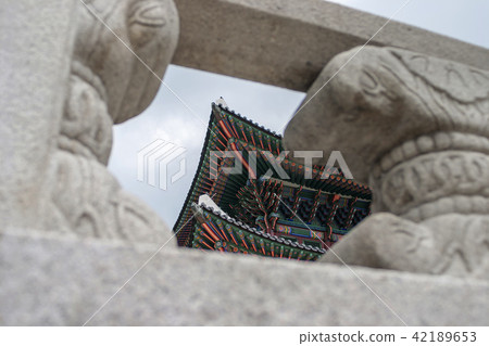 Seoul, Korea, Forbidden City, Gyeongbok Palace Seoul, Korea, Forbidden City, Gyeongbok Palace 42189653