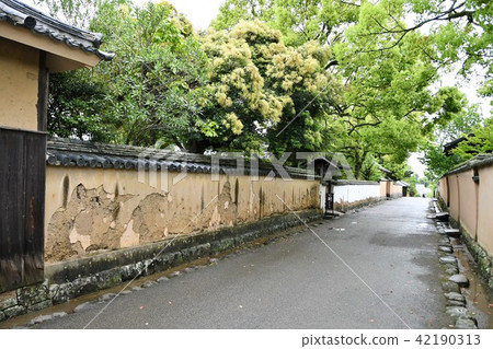 Kinkitsuki of rain Castle Town samurai house 42190313