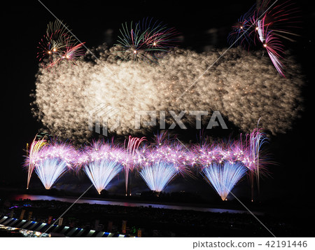 2018 Tonegawa fireworks display 42191446