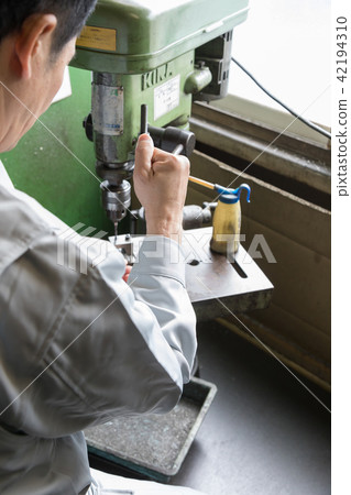 Factory People Working Drills Factory People Working Drills 42194310