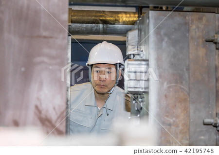 Factory People Working people Die casting 42195748