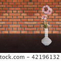 Pink Flower In Vase Pink Flower In Vase 42196132