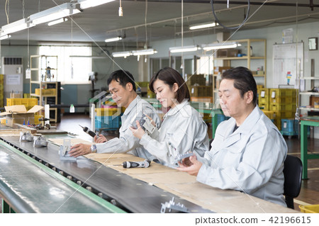 Line work Flow work 42196615