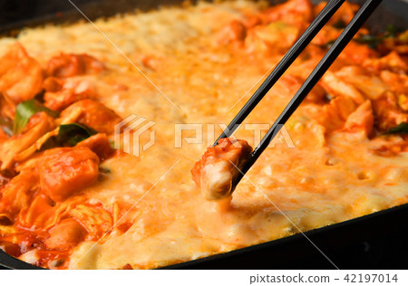 Cheese Tacalcbi Korean cuisine 42197014