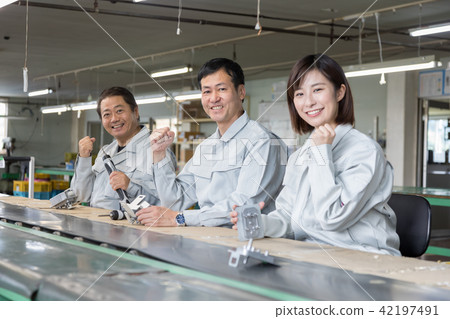 Line work Flow work 42197491