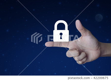 Business security concept Business security concept 42200675
