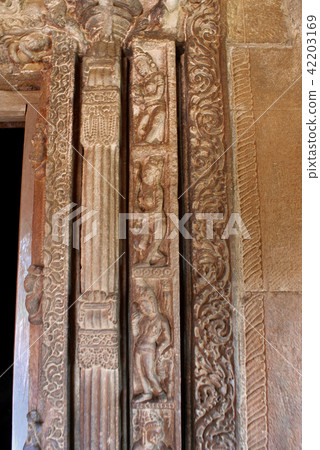 Durga temple, Aihole, Bagalkot, Karnataka, India Durga temple, Aihole, Bagalkot, Karnataka, India 42203169