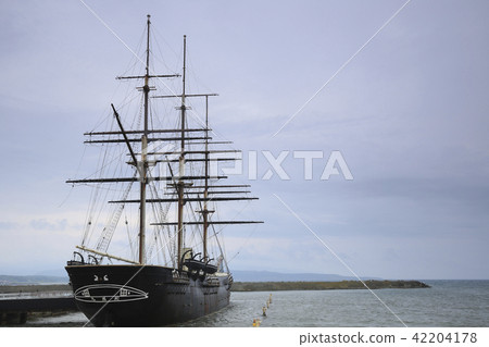 The battle ship at the end of the Tokugawa ship "Ojyo Maru" Hokkaido · Esashi 42204178