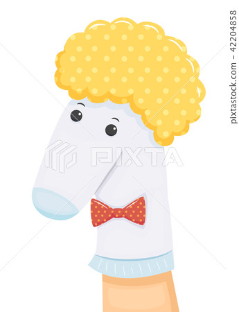 Hand Sock Puppet Illustration Hand Sock Puppet Illustration 42204858