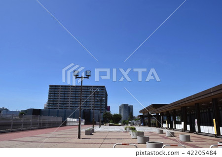 千葉新城在中央車站前的城市景觀 42205484