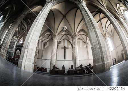 The nave of Emmaus monastery 42209434