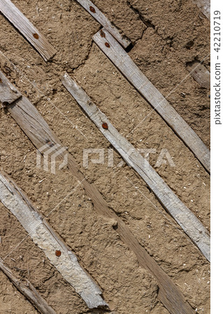 Background of old wooden gray, brown, shabby Background of old wooden gray, brown, shabby 42210719