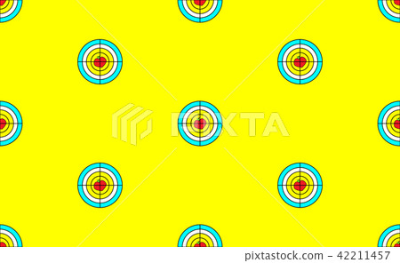 Seamless pattern target Seamless pattern target 42211457