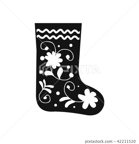 Russian traditional winter felt boots icon Russian traditional winter felt boots icon 42211520