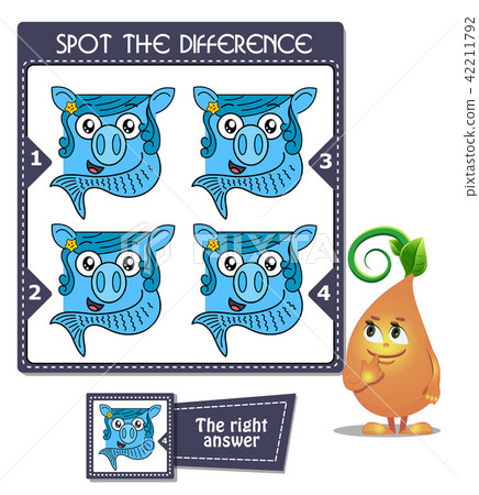 Spot the difference fish Spot the difference fish 42211792
