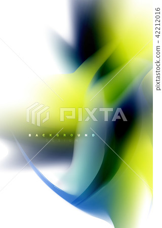 Holographic fluid colors flow, colorful liquid mixing colours motion concept 42212016