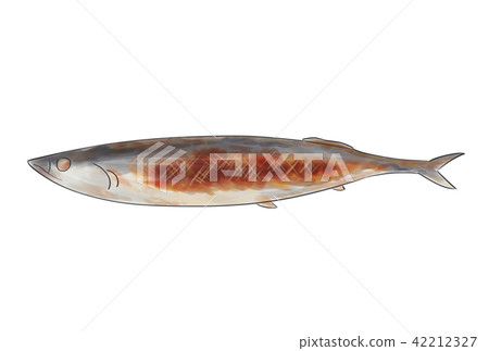 烤秋刀魚 42212327
