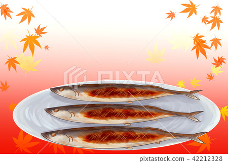 Grilled saury Grilled saury 42212328
