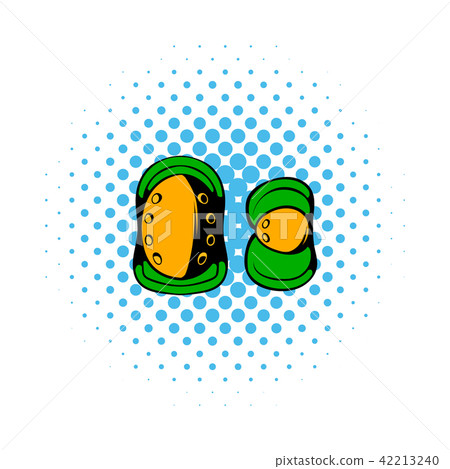 Paintball knee protection comics icon Paintball knee protection comics icon 42213240