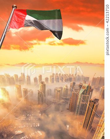 Dubai Marina in Dubai, United Arab Emirates Dubai Marina in Dubai, United Arab Emirates 42213710