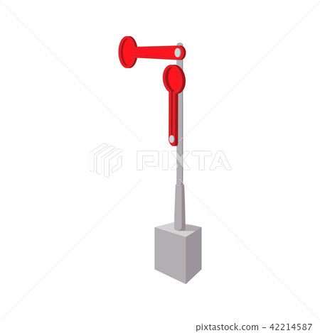 Railway speaker cartoon icon Railway speaker cartoon icon 42214587