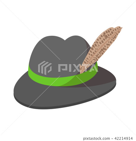 Bavarian hat cartoon icon Bavarian hat cartoon icon 42214914