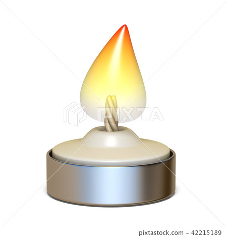 Burning candlelight 3D render illustration Burning candlelight 3D render illustration 42215189