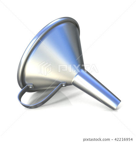 Steel funnel. 3D 42216954