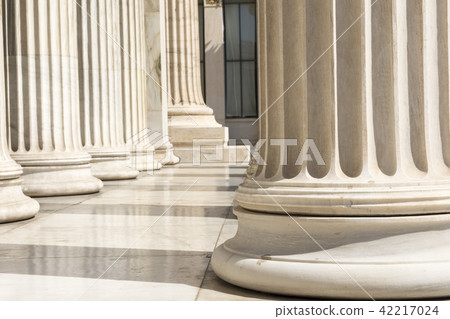 row of columns row of columns 42217024