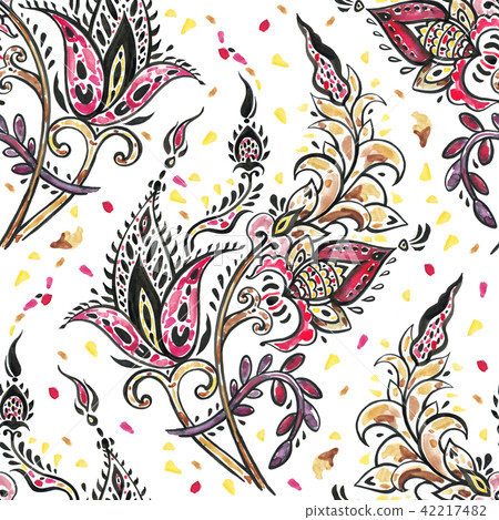 Watercolor Floral Pattern Watercolor Floral Pattern 42217482