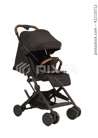 A stroller on a white background, modern design. 42218712