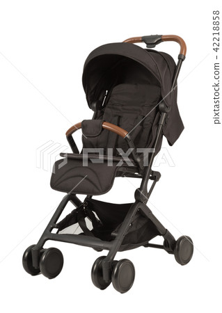 A stroller on a white background, modern design. 42218858