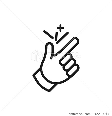 finger snap icon ok finger snap icon ok 42219017