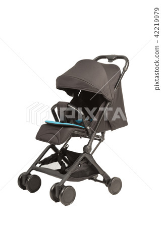 A stroller on a white background, modern design. 42219979